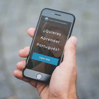 Site do Centro Cultural Brasileiro — escola de português em Guayaquil